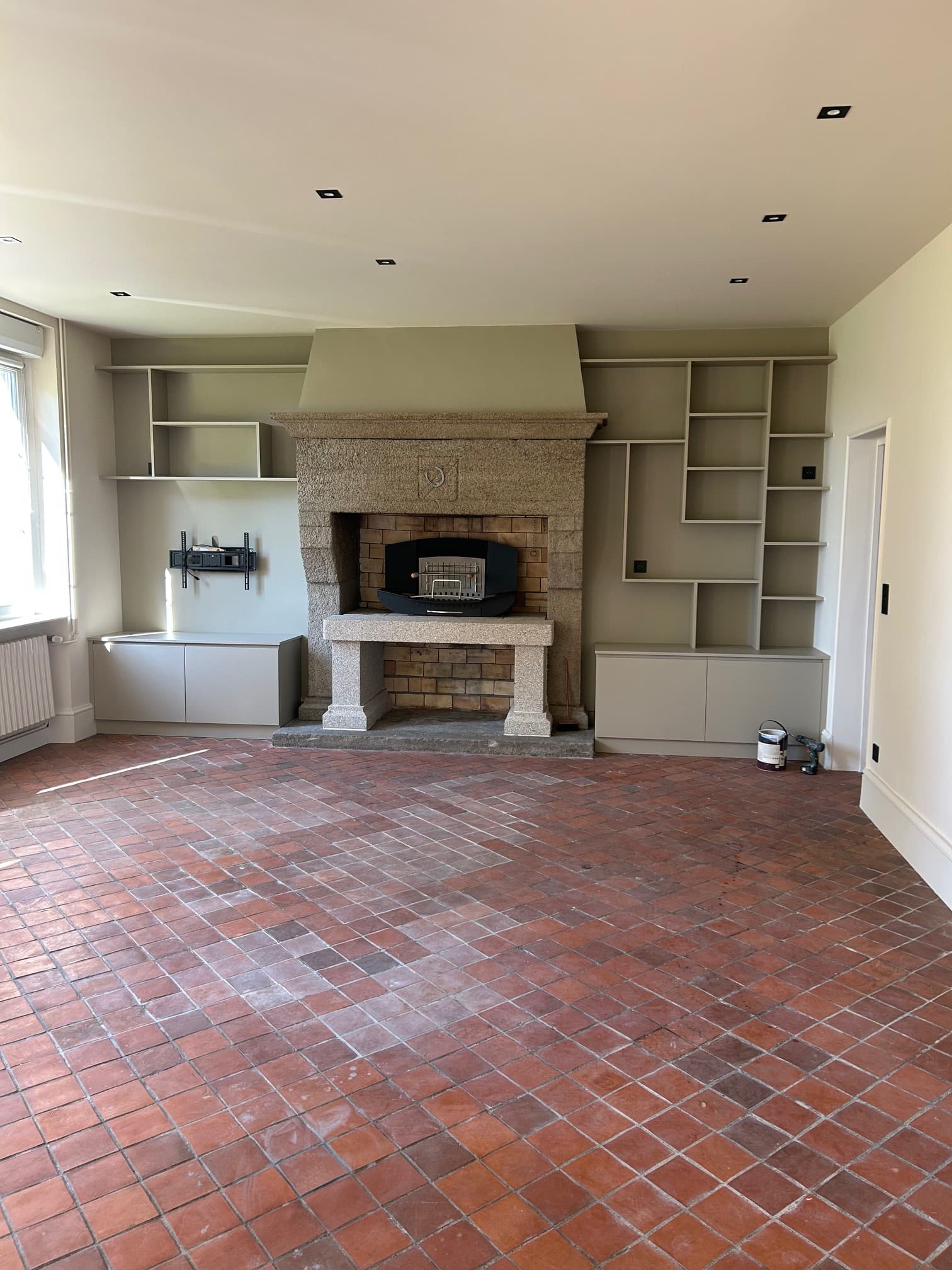 Peinture intérieure avant