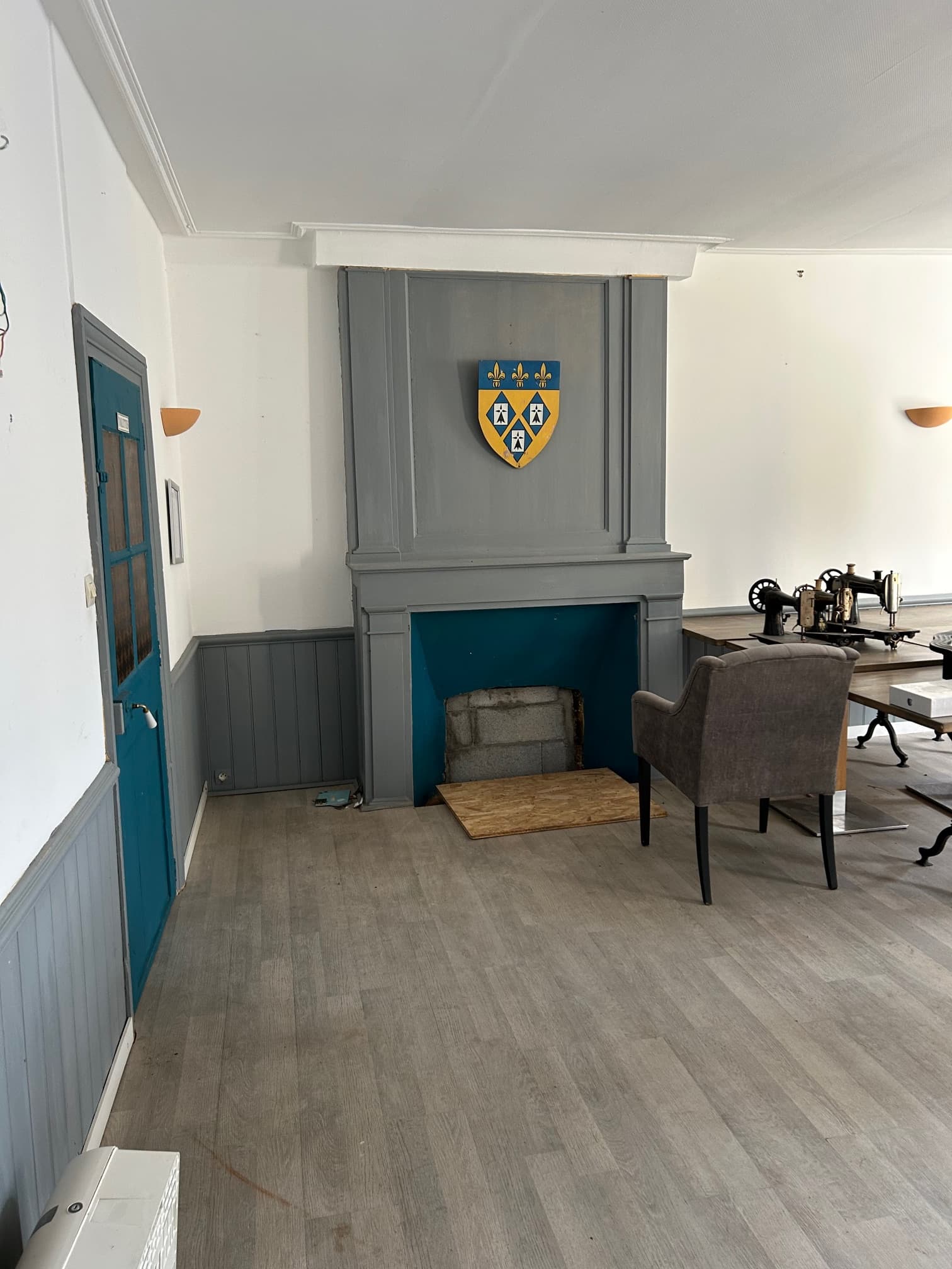 Peinture intérieure SIPCO Dol-de-Bretagne (avant)